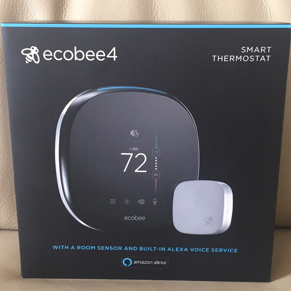 Ecobee4 smart thermostat.